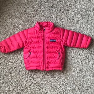 Pink infant Patagonia coat